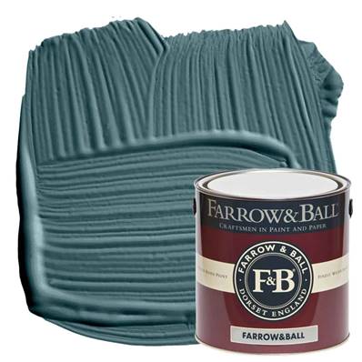 Farrow & Ball - Estate Eggshell - Peinture Satinée - 289 Inchyra Blue - 2,5 Litres