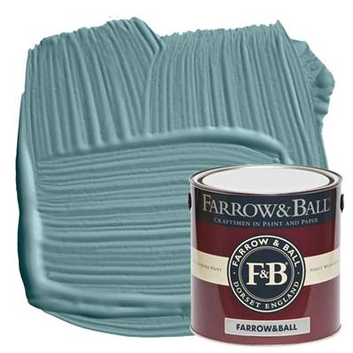 Farrow & Ball - Exterior Eggshell - Peinture Extérieur - 86 Stone Blue - 2,5 Litres