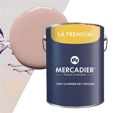 Peinture Mercadier - La Premium - Maison Levy - Rose - 2,5 Litres