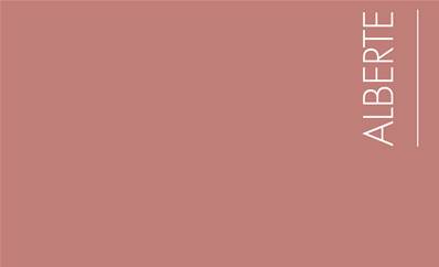 Couleur Alberte : Rose fonc, couleur chair de figue crase.