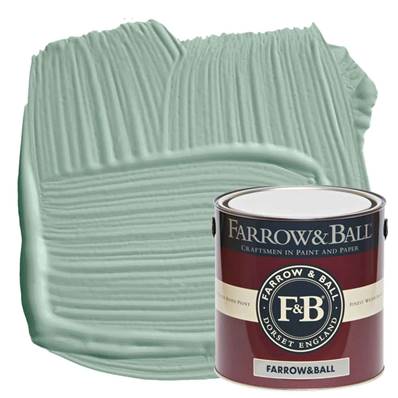Farrow & Ball - Estate Eggshell - Peinture Satinée - 82 Dix Blue - 2,5 Litres