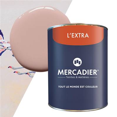 Peinture Mercadier - L'Extra - Maison Levy - Rose - 1 Litre