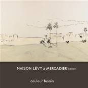 Peinture Mercadier - Maison Levy - Fusain - Taille Essai