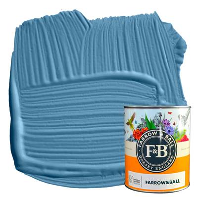Farrow & Ball - Estate Eggshell - Peinture Satinée - NHM W29 Ultra Marine Blue - 750 ml