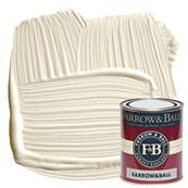 Farrow & Ball - Estate Eggshell - Peinture Satine - 2002 White Tie - 750 ml