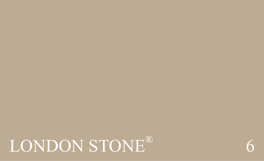 Couleur Peinture Farrow & Ball 06 London Stone : Couleur chaude de John Sutcliffe inspire dune demeure de style Nash dans Regents Park.