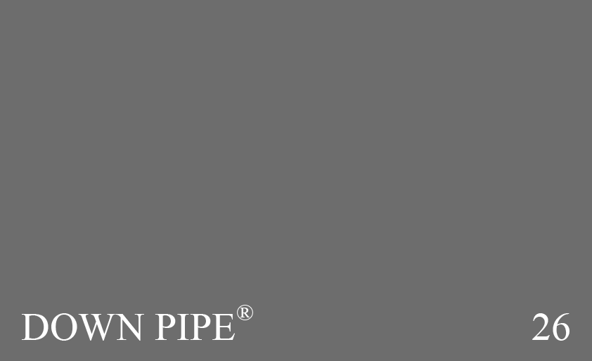 Couleur 26 Down Pipe : Une couleur que lon peut utiliser pour imiter le plomb sur la ferronnerie extrieure et masquer la tuyauterie sur un ouvrage en briques.