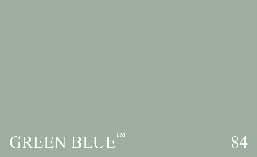 Couleur 84 Green Blue : Bleu-vert ou vert-bleu ? Voir lexplication du no. 83 Chappell Green.