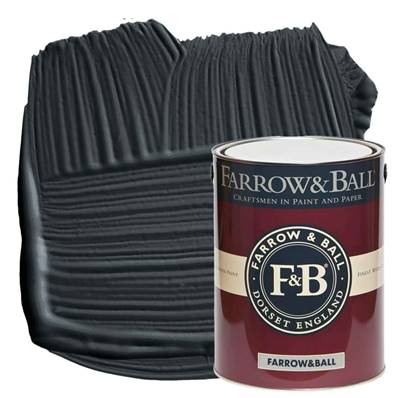 Farrow & Ball - Estate Emulsion - Peinture Mate - 57 Off-Black - 5 Litres