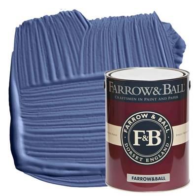 Farrow & Ball - Estate Emulsion - Peinture Mate - 220 Pitch Blue - 5 Litres