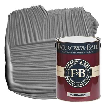 Farrow & Ball - Estate Eggshell - Peinture Satinée - 26 Down Pipe - 5 Litres