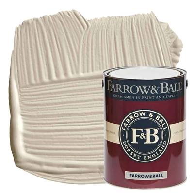 Farrow & Ball - Estate Eggshell - Peinture Satinée - 229 Elephant's Breath - 5 Litres