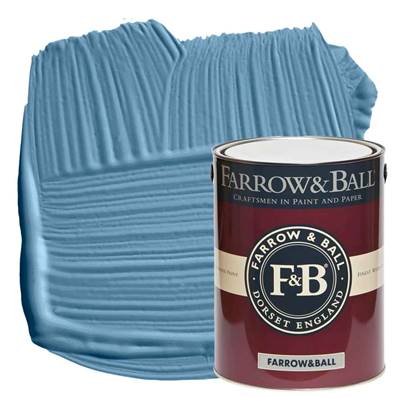 Farrow & Ball - Modern Eggshell - Peinture Sol - 237 Cook's Blue - 5 Litres