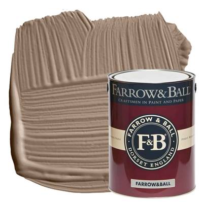 Farrow & Ball - Estate Eggshell - Peinture Satinée - 243 Charleston Gray - 5 Litres