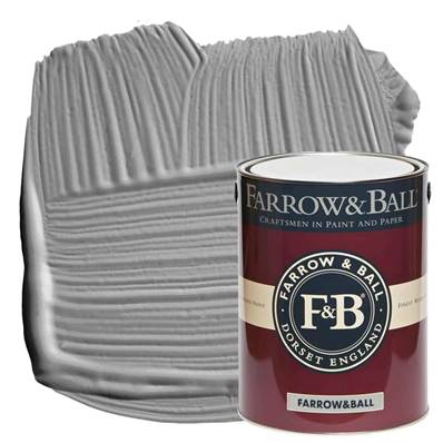 Farrow & Ball - Modern Eggshell - Peinture Sol - 276 Mole's Breath - 5 Litres