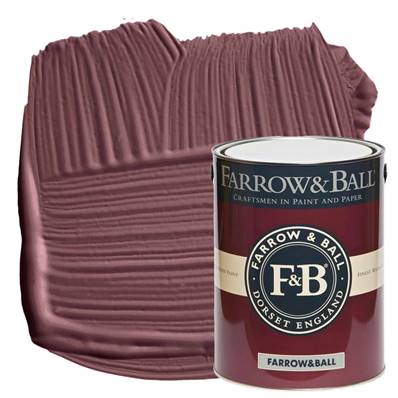 Farrow & Ball - Modern Eggshell - Peinture Sol - 297 Preference Red - 5 Litres