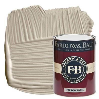 Farrow & Ball - Modern Emulsion - Peinture Lavable - 242 Pavilion Gray - 5 Litres