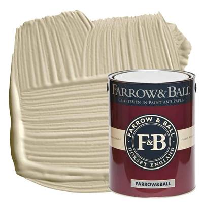 Farrow & Ball - Modern Emulsion - Peinture Lavable - 05 Hardwick White - 5 Litres