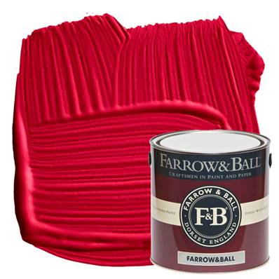 Farrow & Ball - Modern Emulsion - Peinture Lavable - 217 Rectory Red - 2,5 Litres