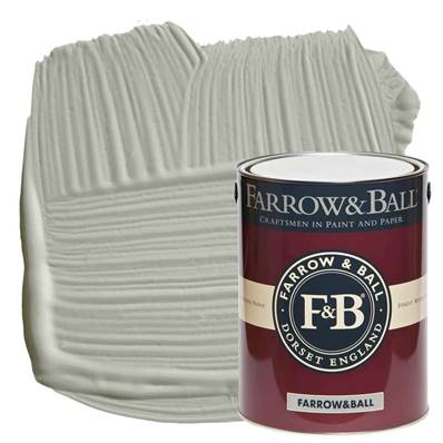 Farrow & Ball - Modern Eggshell - Peinture Sol - 88 Lamp Room Gray - 5 Litres