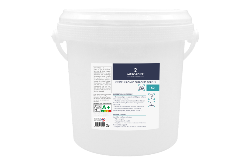 Fixateur de Fonds Poreux 1kg