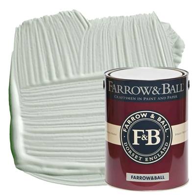 Farrow & Ball - Estate Eggshell - Peinture Satinée - 22 Light Blue - 5 Litres