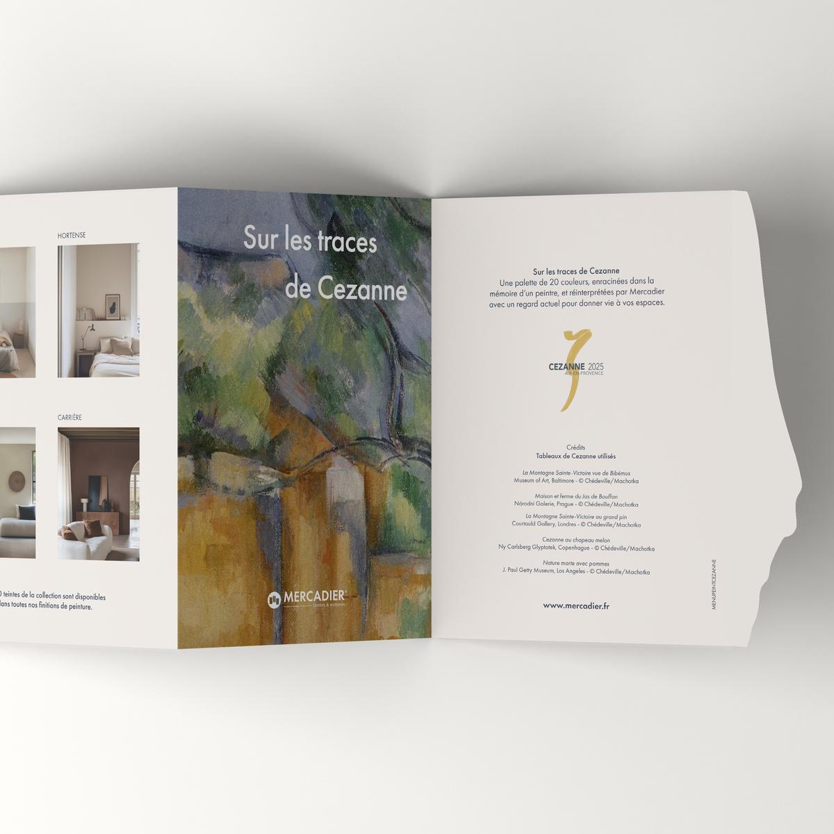 Extérieur nuancier la Collection Cezanne - Sur les traces de Cezanne